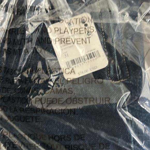 NWT we the free people Madison Ave denim mini skirt sz 31 wandering eyes 29 30 - Picture 5 of 5